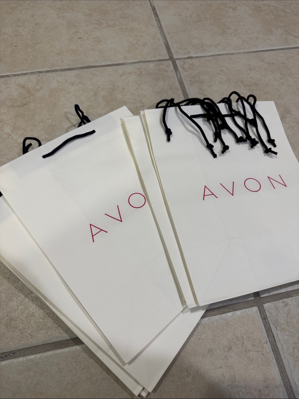 10 pc AVON Bags